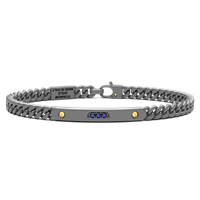 Armband Zancan Herr in Titan Zaffiro ETB258G-ZB